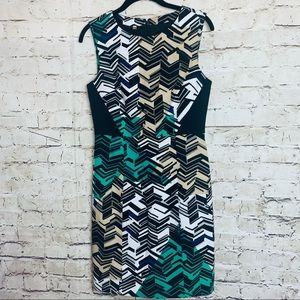 Anthropologie/ 4.collective Geometric print dress